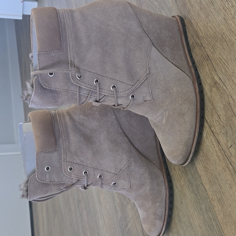Worn TWICE Dolce Vita Heeled Boots